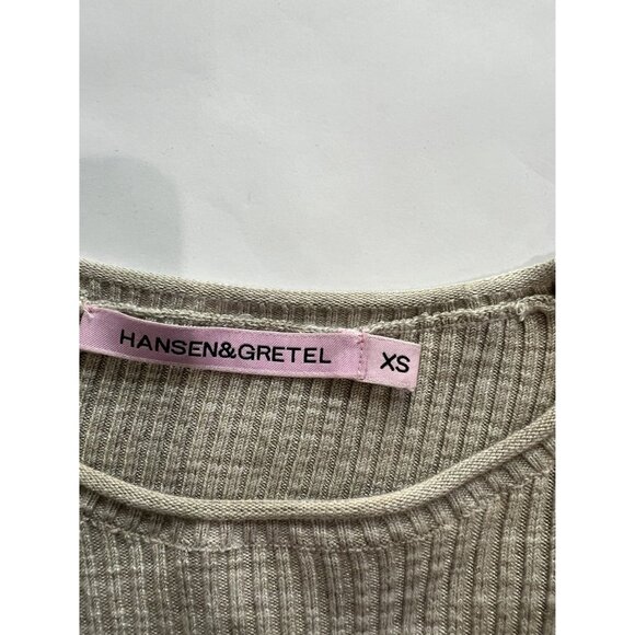 Hansen & Gretel Keke Top in Beige - Picture 4 of 5